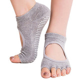 Gray Yoga Socks