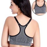 Fitness Bra Vest with Padded Cups