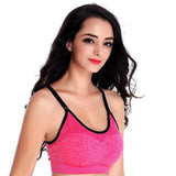 Fitness Bra Vest with Padded Cups