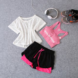 Easy Quick Dry Fitness Outfit - Set