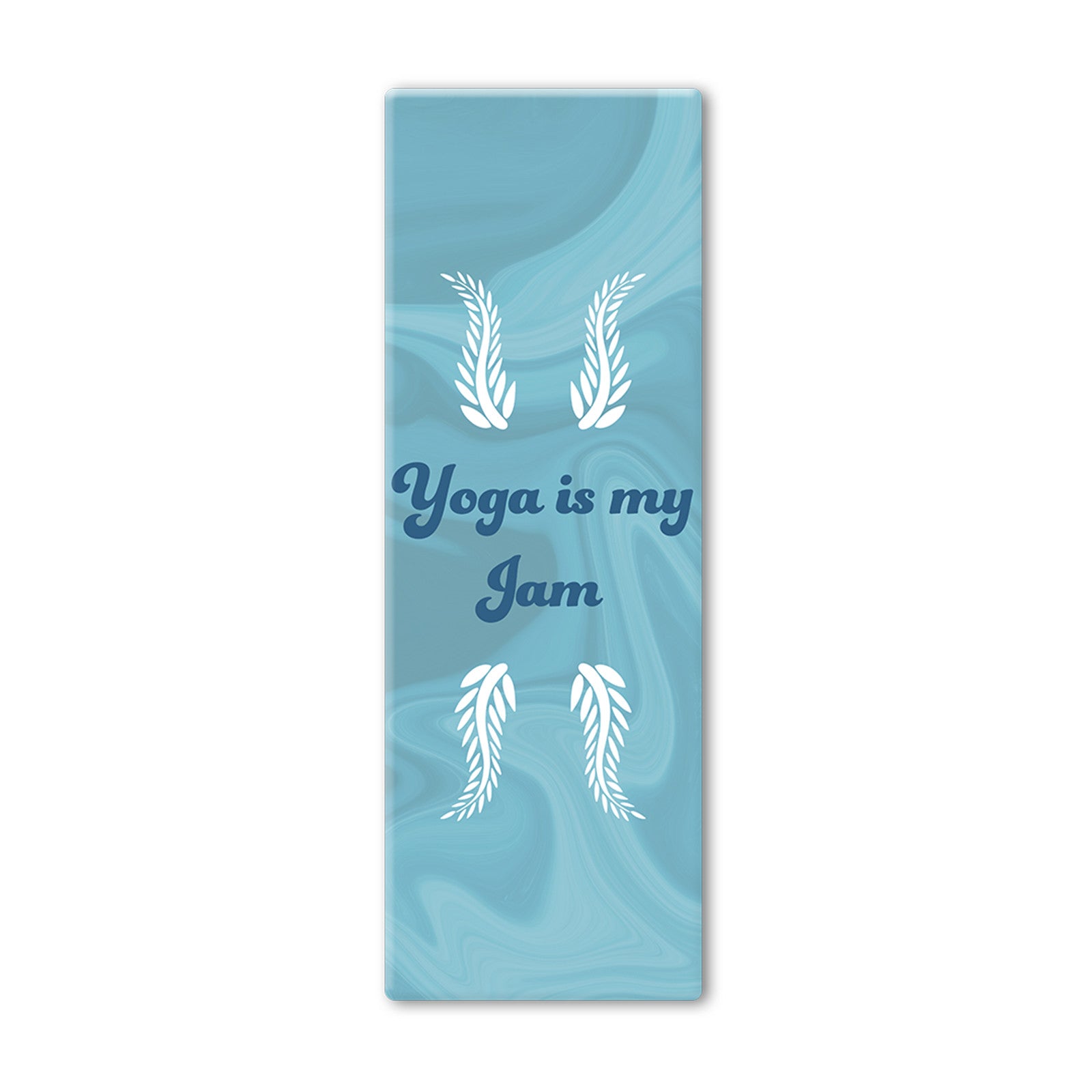 Yoga is My Jam Blue Yoga Mat