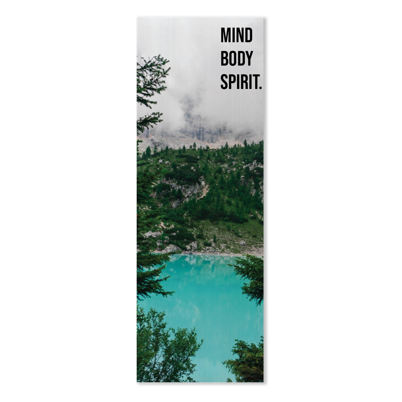 Mind, Body, Spirit Yoga Mat
