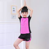 Girls Fitness Top + Shorts