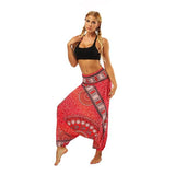 Casual Harem Pants (Red)