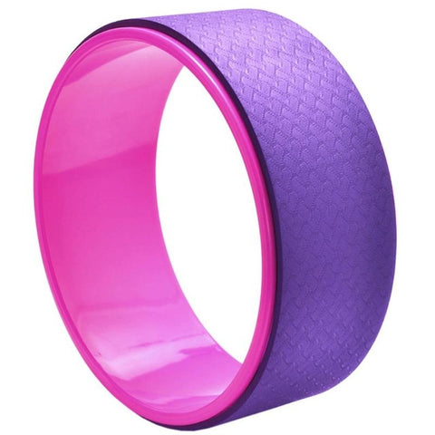 Purple Yoga Wheel