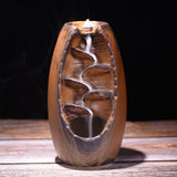 Ceramic Waterfall Incense Burner