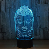 Transparent Buddha Head